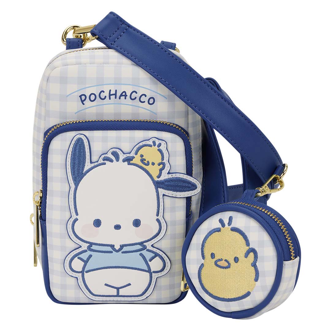 Loungefly Sanrio Pochacco Crossbody Sling Bag with Coin Bag