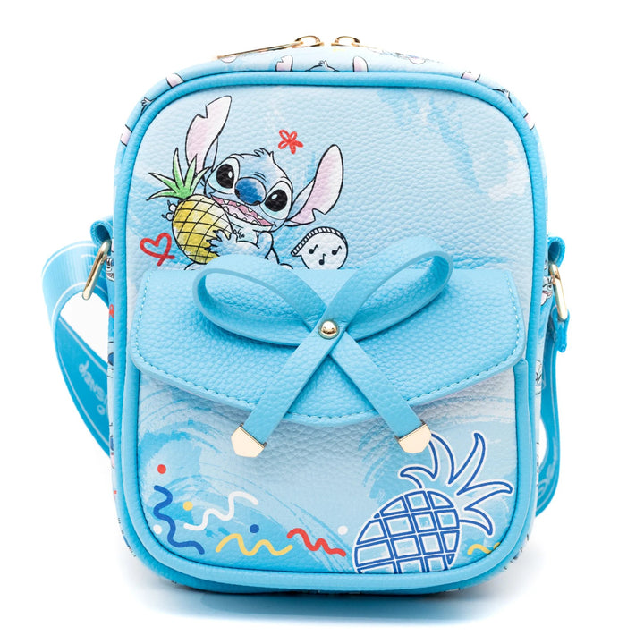 WondaPop Disney Lilo and Stitch Luxe 8" Crossbody Bag - Front