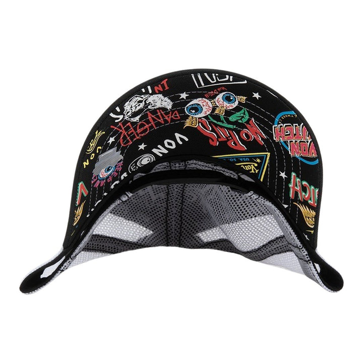 Von Dutch Jax Black/White Trucker Hat
