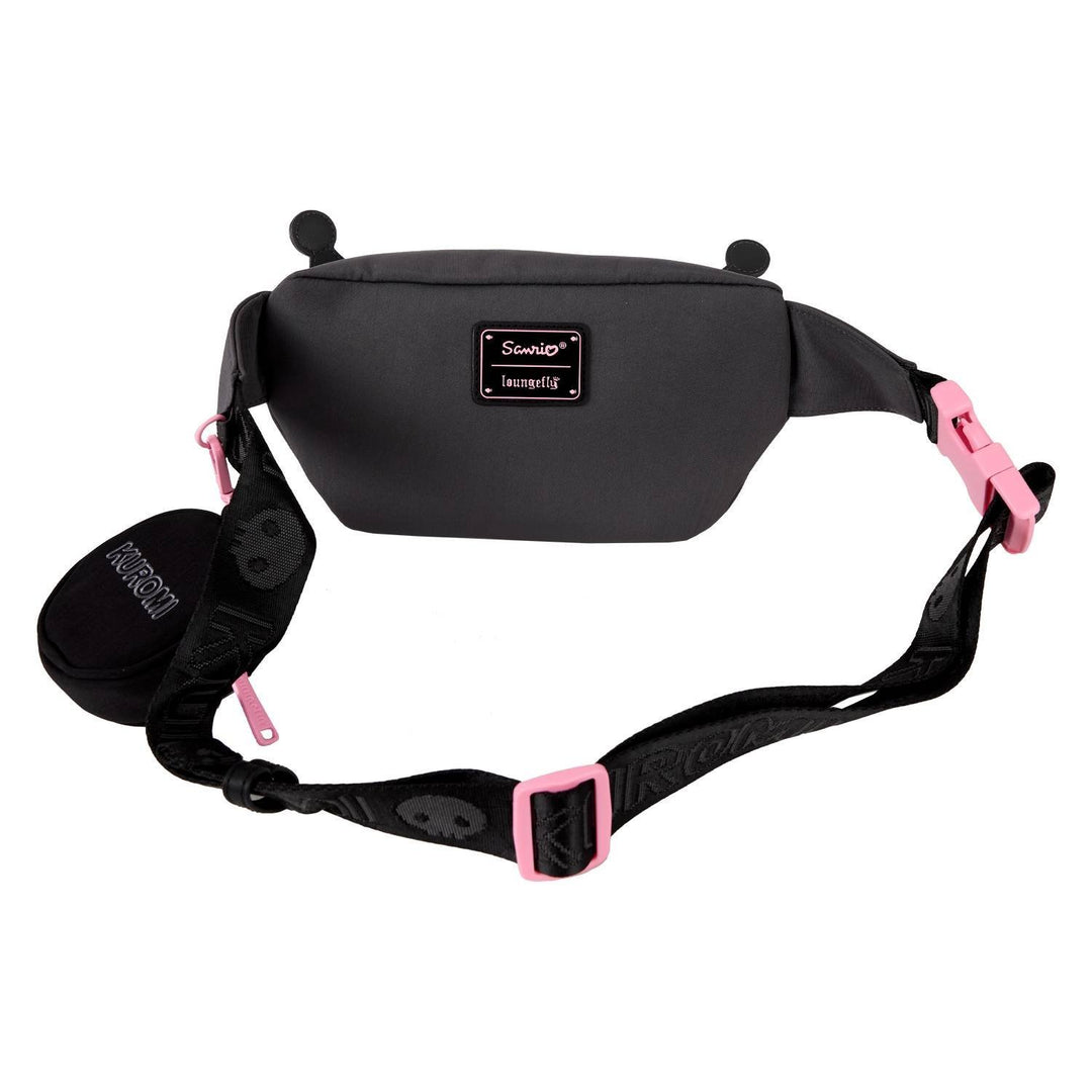 Loungefly Sanrio Kuromi Cosplay Convertible Nylon Belt Bag with Coin Bag