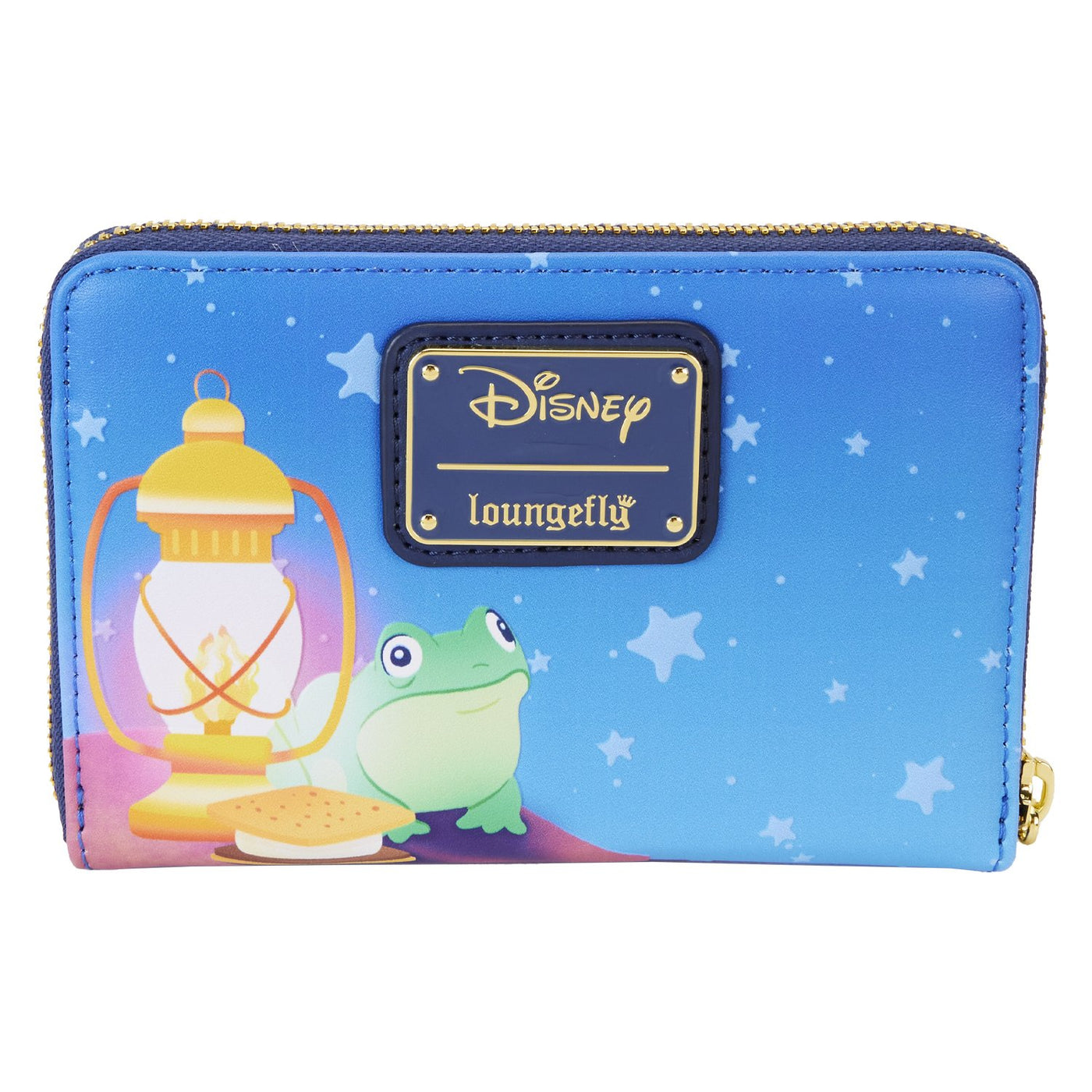 WDWA3065 - Loungefly Disney Lilo & Stitch Camping Cuties Zip-Around Wallet - Back