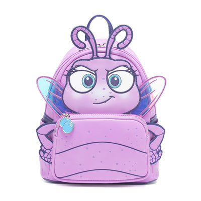 671803479173 - Loungefly Pixar A Bug's Life Princess Dot Cosplay Mini Backpack - 707 Street Exclusive - Front