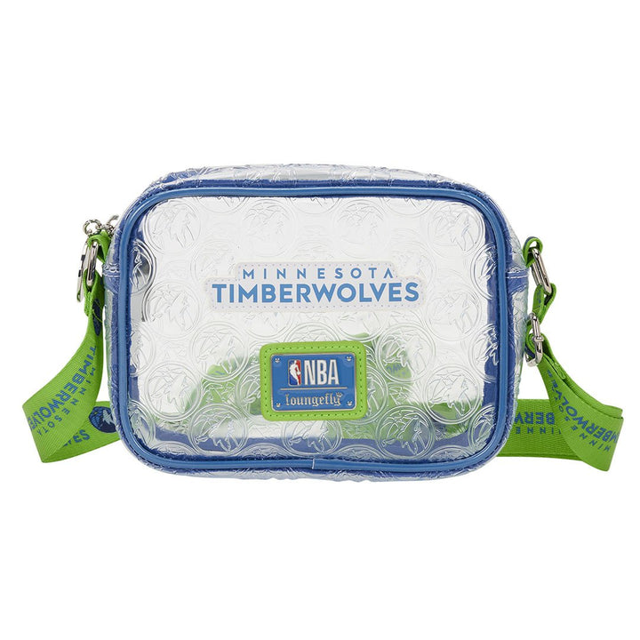 Loungefly NBA Minnesota Timberwolves Clear Crossbody Bag