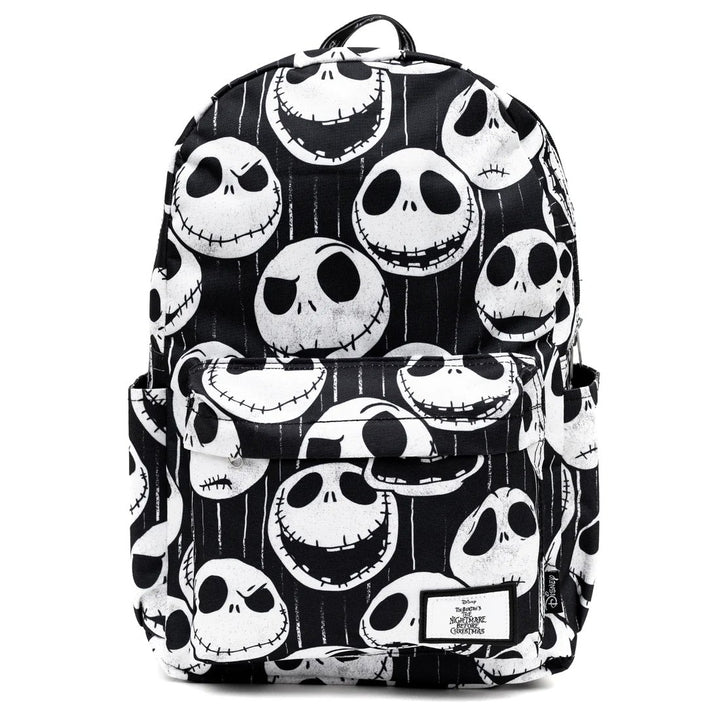 WondaPop Disney Nightmare Before Christmas Jack Skellington 17" Nylon Backpack - Front