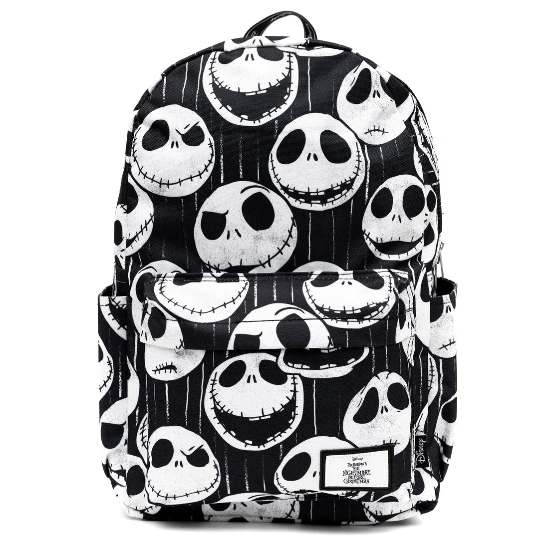 WondaPop Disney Nightmare Before Christmas Jack Skellington 17" Nylon Backpack - Front