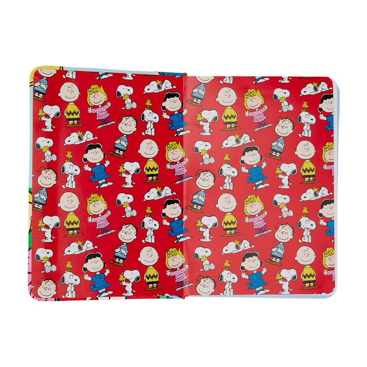 Loungefly Peanuts Snoopy &amp; Gang Refillable Stationery Journal