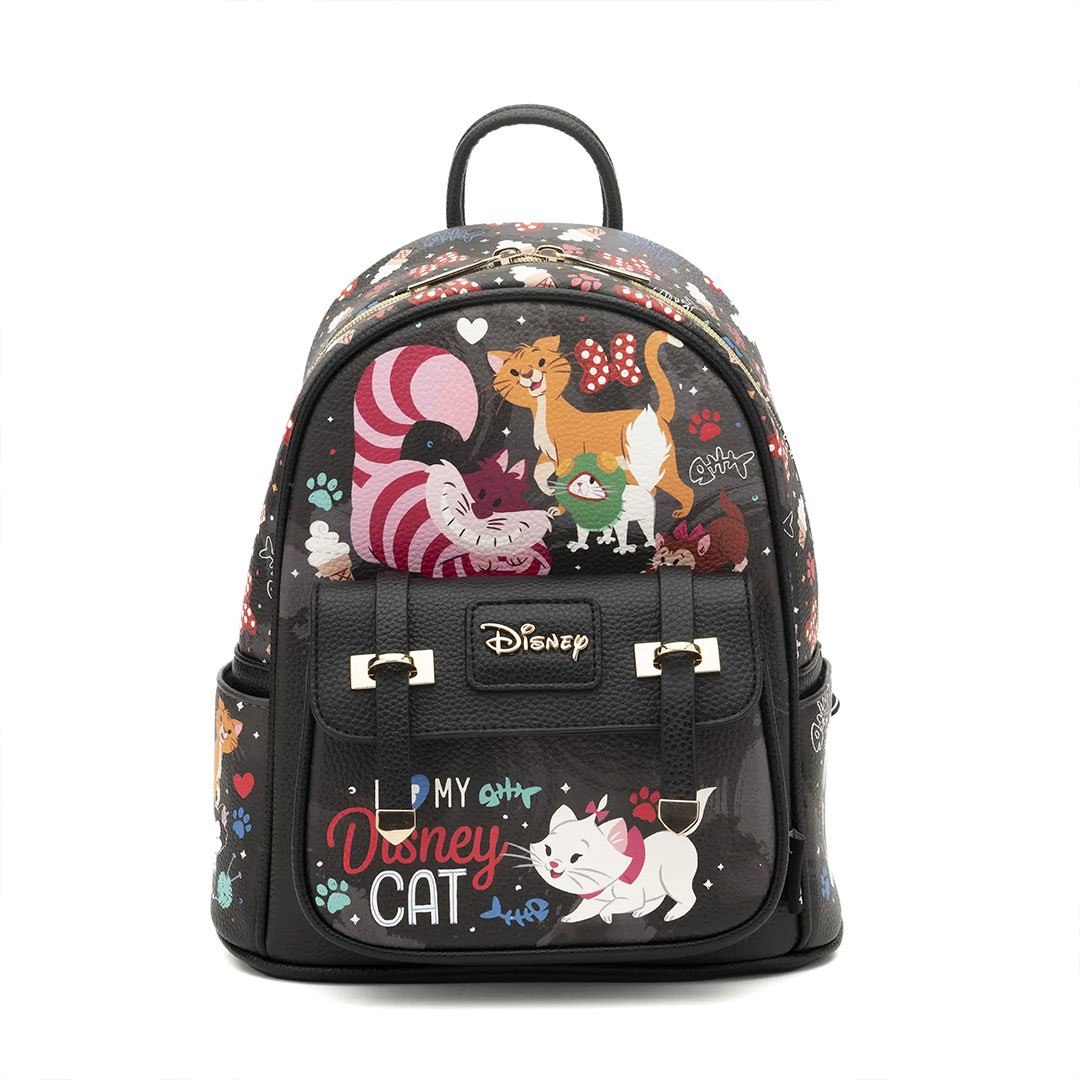 WondaPop Cats of Disney Mini Backpack - Front