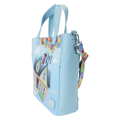 Loungefly Pixar Up 15th Anniversary Convertible Tote Bag - Side View