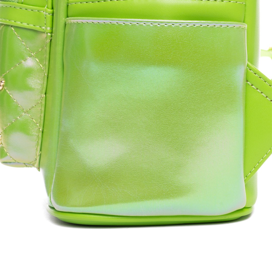 Loungefly Disney The Minnie Mouse Classic Series Mini Backpack: Emerald Iridescent  - 707 Street Exclusive