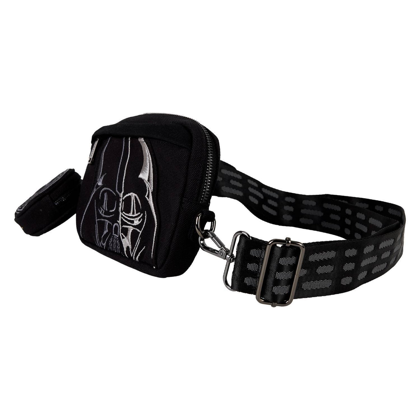 Loungefly Star Wars Darth Vader Canvas Sling Crossbody Bag with Coin Bag
