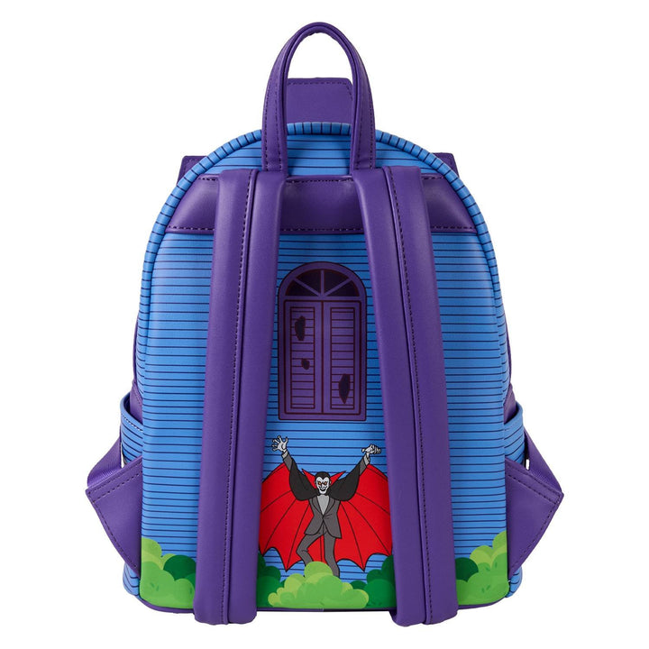 Loungefly Warner Brothers Scooby-Doo Mystery Inc. Haunted Mansion Lenticular Mini Backpack