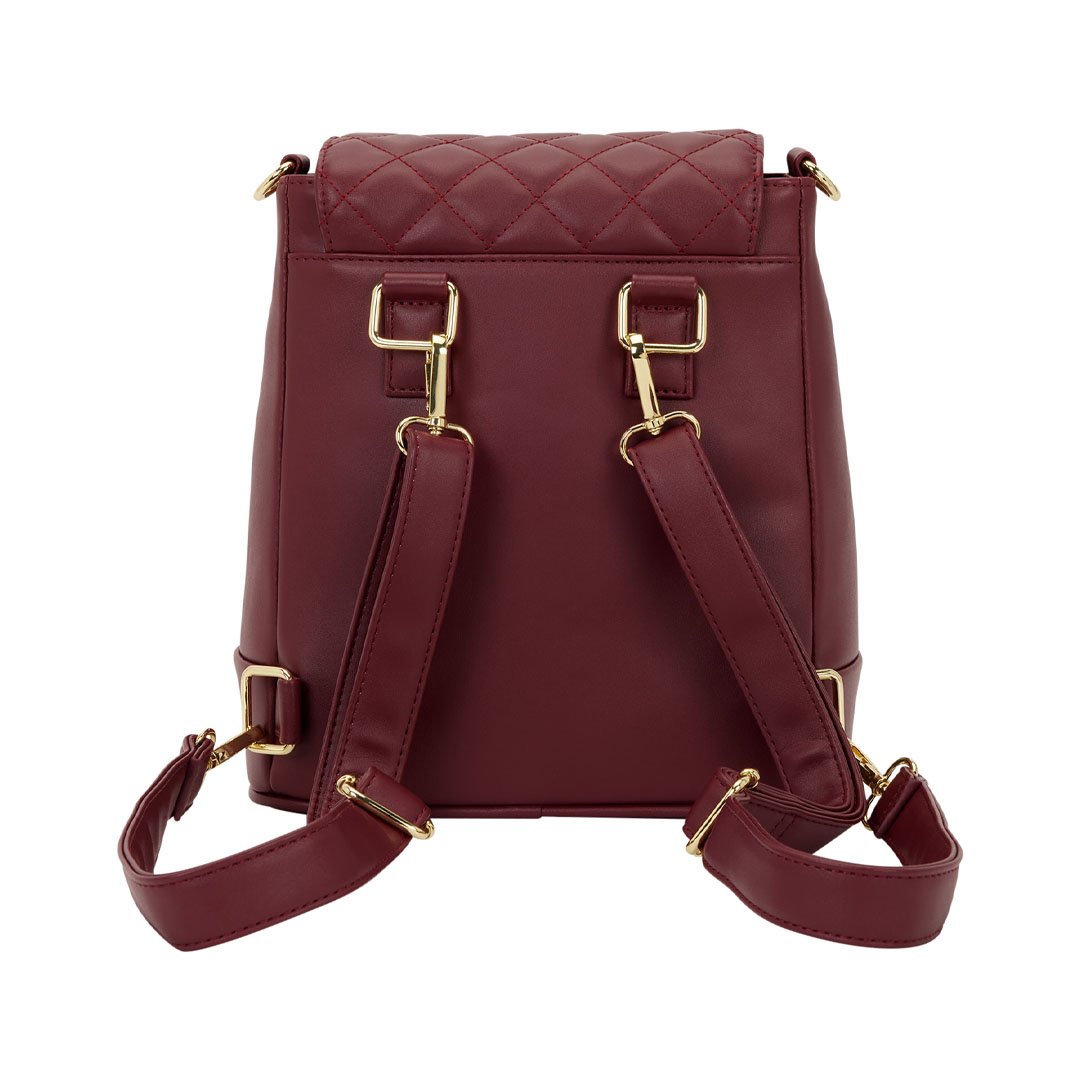 Loungefly The Lilly Red Convertible Mini Backpack &amp; Crossbody Bag