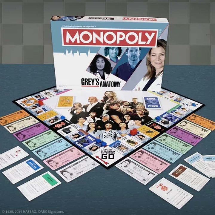 Hasbro Monopoly: Grey&