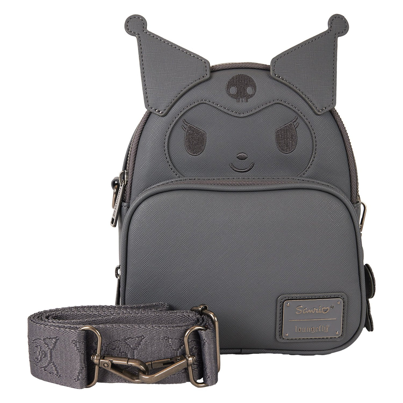 Loungefly Sanrio Kuromi Monochrome Cosplay Convertible Mini Backpack & Crossbody Bag