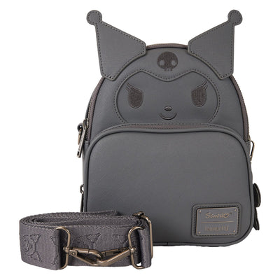 Loungefly Sanrio Kuromi Monochrome Cosplay Convertible Mini Backpack & Crossbody Bag