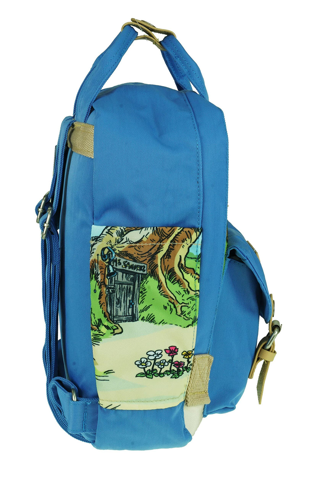 KBNL Disney Eeyore 12" Nylon Mini Backpack - Side