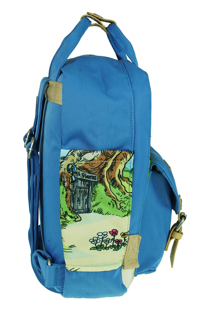 KBNL Disney Eeyore 12" Nylon Mini Backpack - Side
