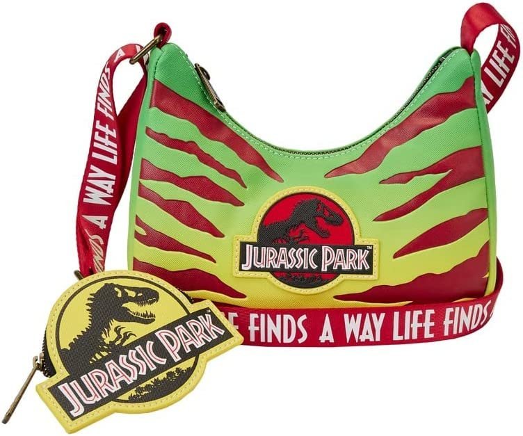 Loungefly Jurassic Park 30th Anniversary Life Finds a Way Crossbody