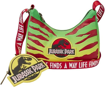 Loungefly Jurassic Park 30th Anniversary Life Finds a Way Crossbody