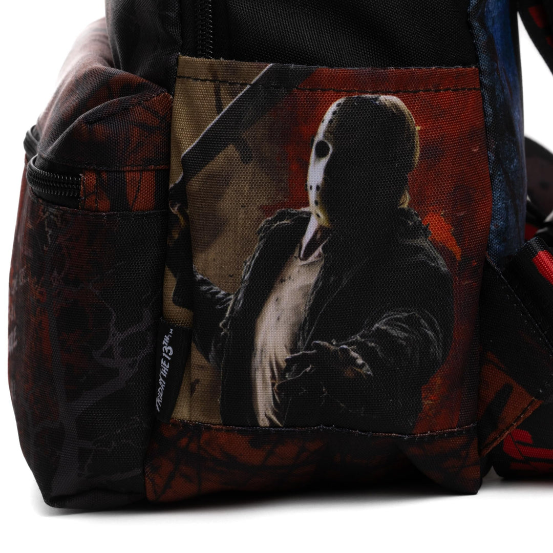 Wondapop Warner Brothers Friday The 13th Jason 13" Deluxe Nylon Mini Backpack