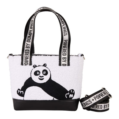 Loungefly DreamWorks Kung Fu Panda Sherpa Mini Tote Crossbody Bag