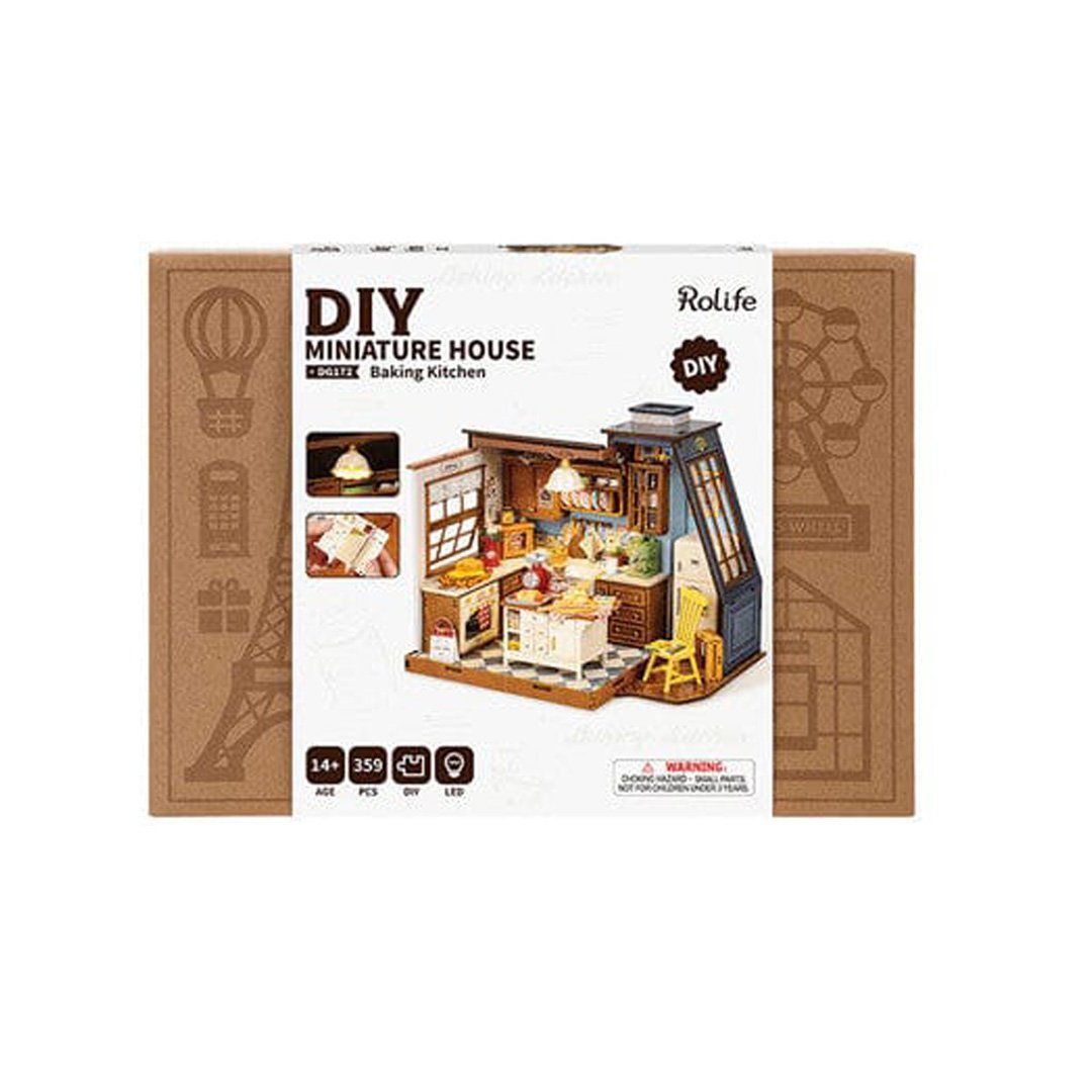 Rolife Baking Kitchen DIY Miniature House Kit