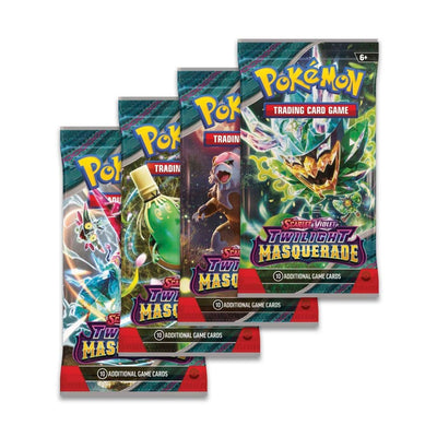 Pokemon TCG: Scarlet and Violet Twilight Masquerade Booster Box Card Game - Card packs