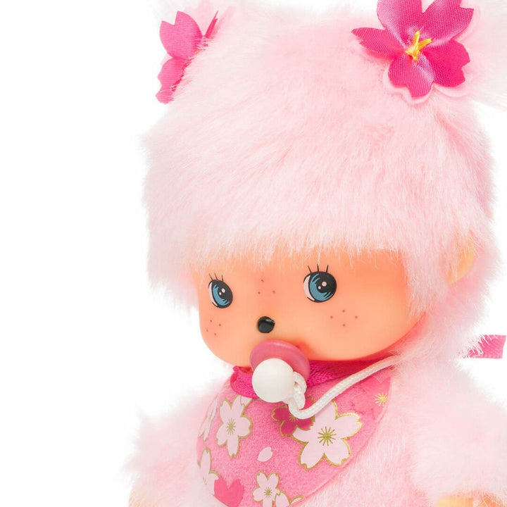 Monchhichi Classic Bebichhichi Sakura Cherry Blossom Plush toy