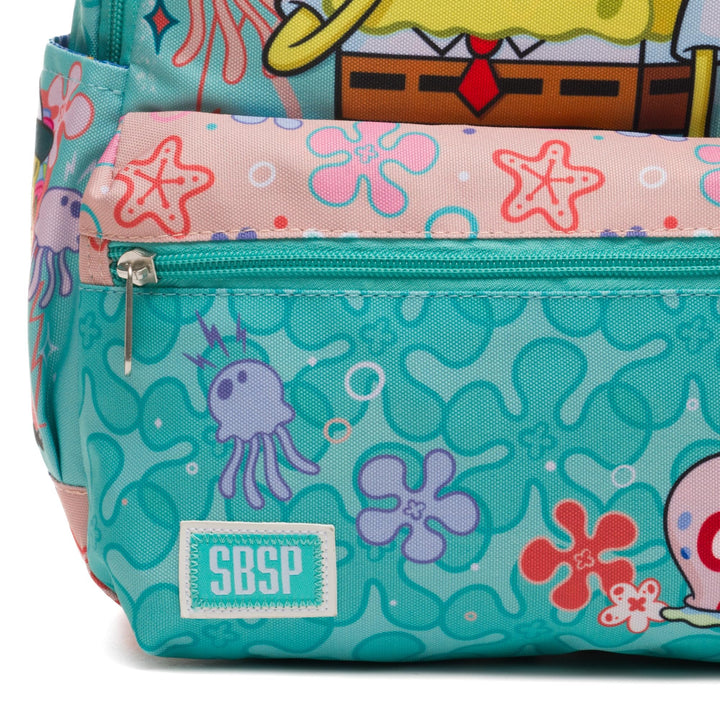Wondapop Spongebob Squarepants Daydreamer 13" Deluxe Nylon Daypack