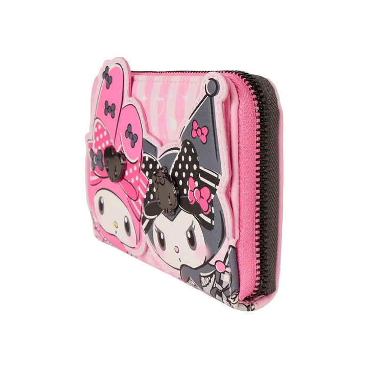 Loungefly Sanrio My Melody &amp; Kuromi Zip Around Wallet