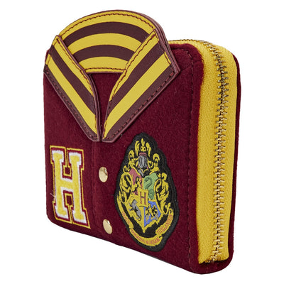 Loungefly Warner Brothers Harry Potter Gryffindor Varsity Zip-Around Wallet