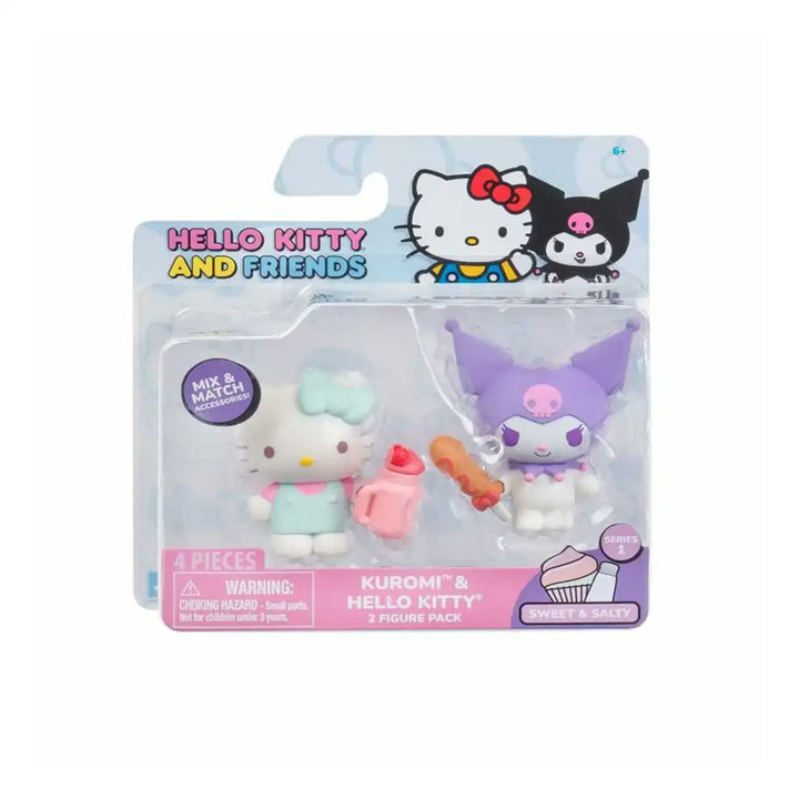 Jazwares Hello Kitty and Friends Sweety &amp; Salty Series 1 2" Duo Figures Blind Box