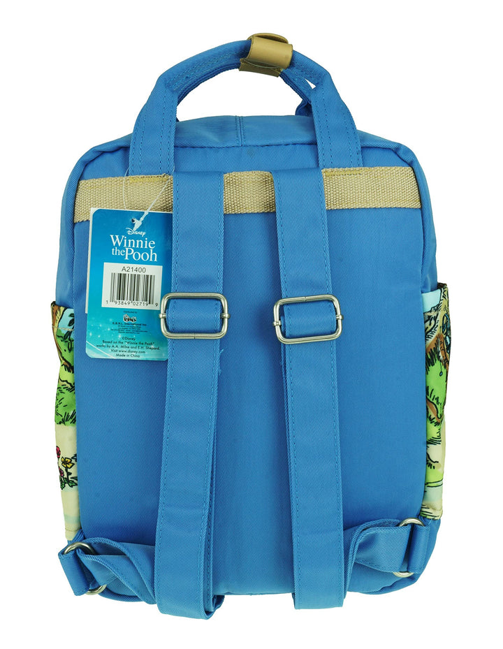 KBNL Disney Eeyore 12" Nylon Mini Backpack - Back