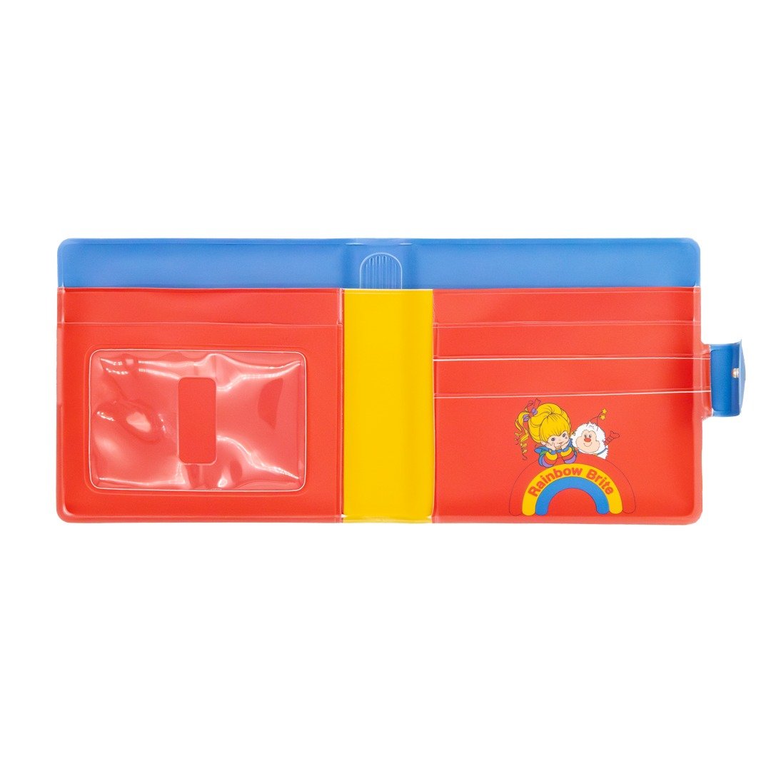 Whatever Makes You Happy Rainbow Brite Padded Vinyl Snap Wallet