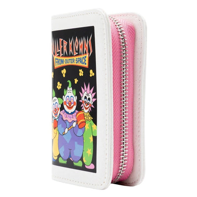 Whatever Makes You Happy Killer Klowns from Outer Space VHS Accordion Wallet