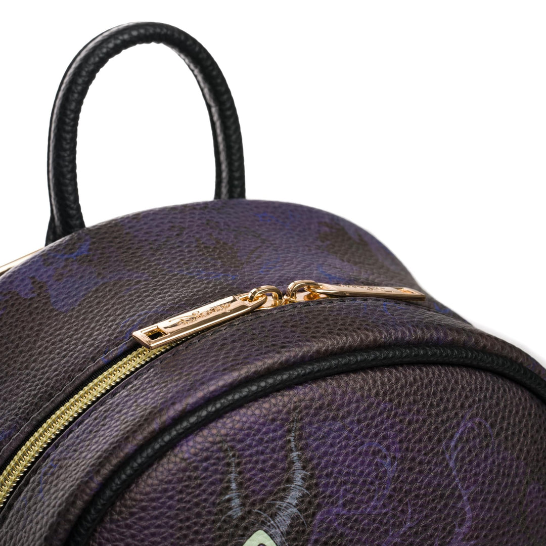 Wondapop Disney Villains Maleficent 11" Vegan Leather Fashion Mini Backpack