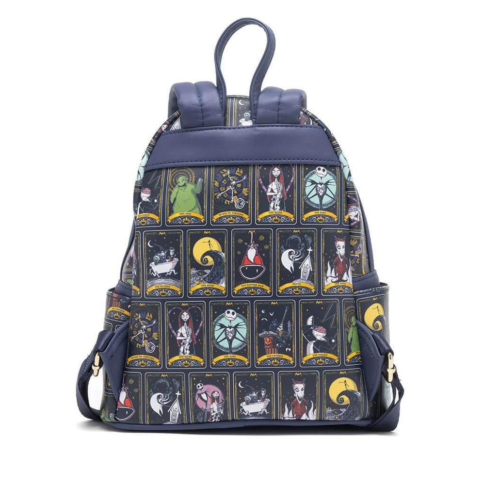 Loungefly Disney Nightmare Before Christmas Allover Print Tarot Mini Backpack - 707 Street Exclusive