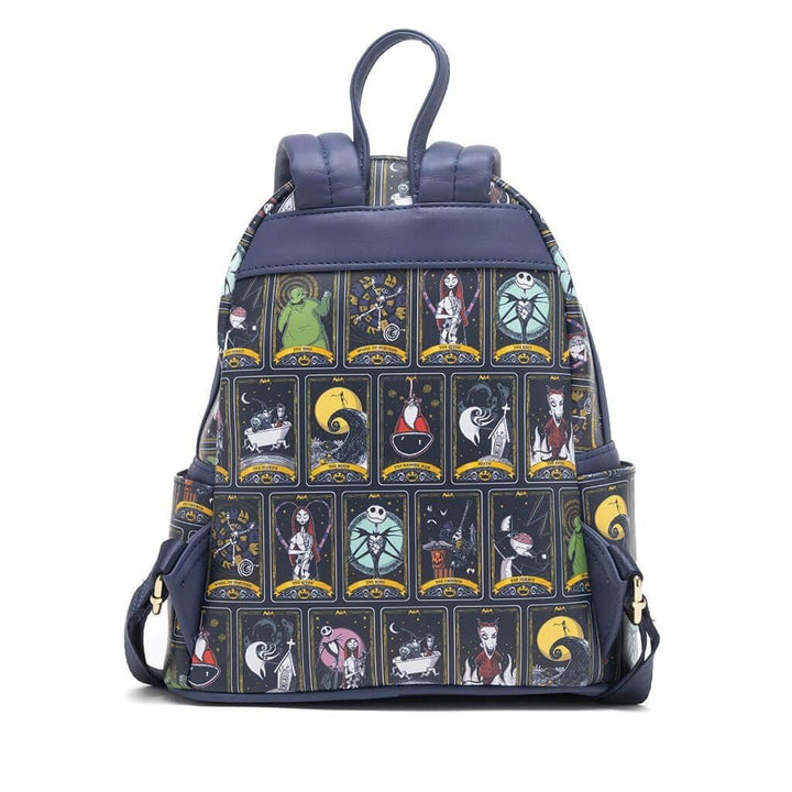 Loungefly Disney Nightmare Before Christmas Allover Print Tarot Mini Backpack - 707 Street Exclusive