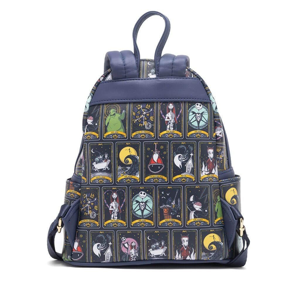 Loungefly Disney Nightmare Before Christmas Allover Print Tarot Mini Backpack