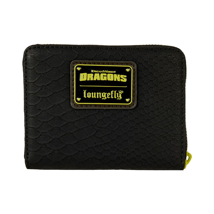 Loungefly DreamWorks How To Train Your Dragon Night Fury Trifold Wallet