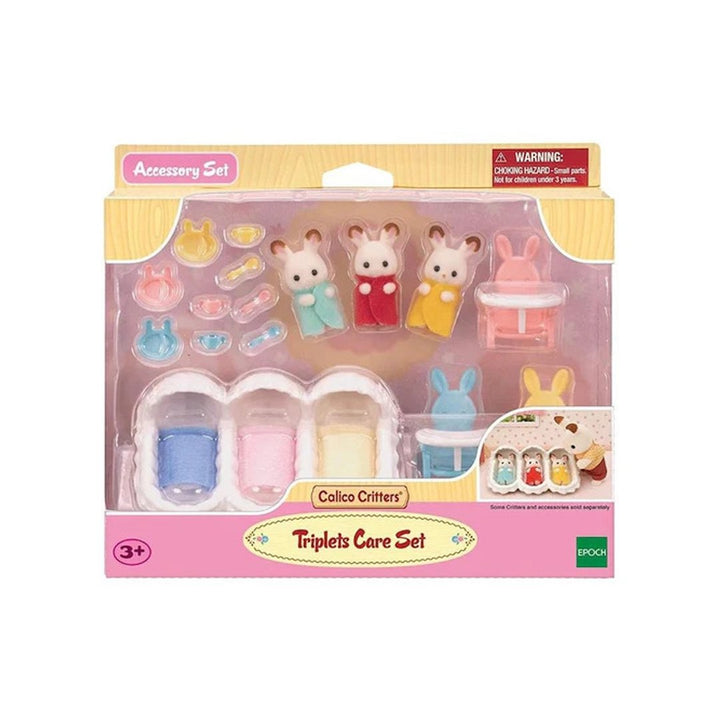 Calico Critters Triplets Care Set