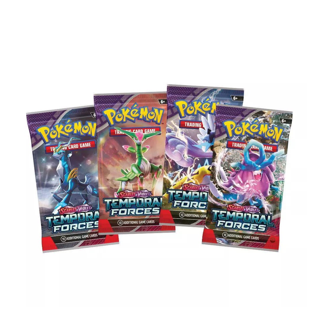 Pokemon TCG: Scarlet &amp; Violet: Temporal Forces Booster Display Box - Booster packs