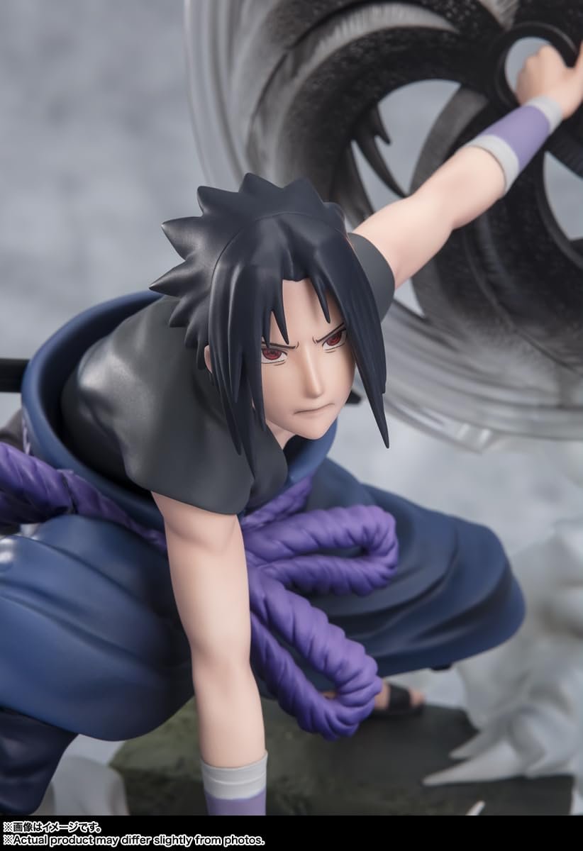 TAMASHII NATIONS - Naruto Shippuden - [Extra Battle] Sasuke Uchiha -The Light & Dark of The Mangekyo Sharingan-, Bandai Spirits FiguartsZERO Collectible Figure