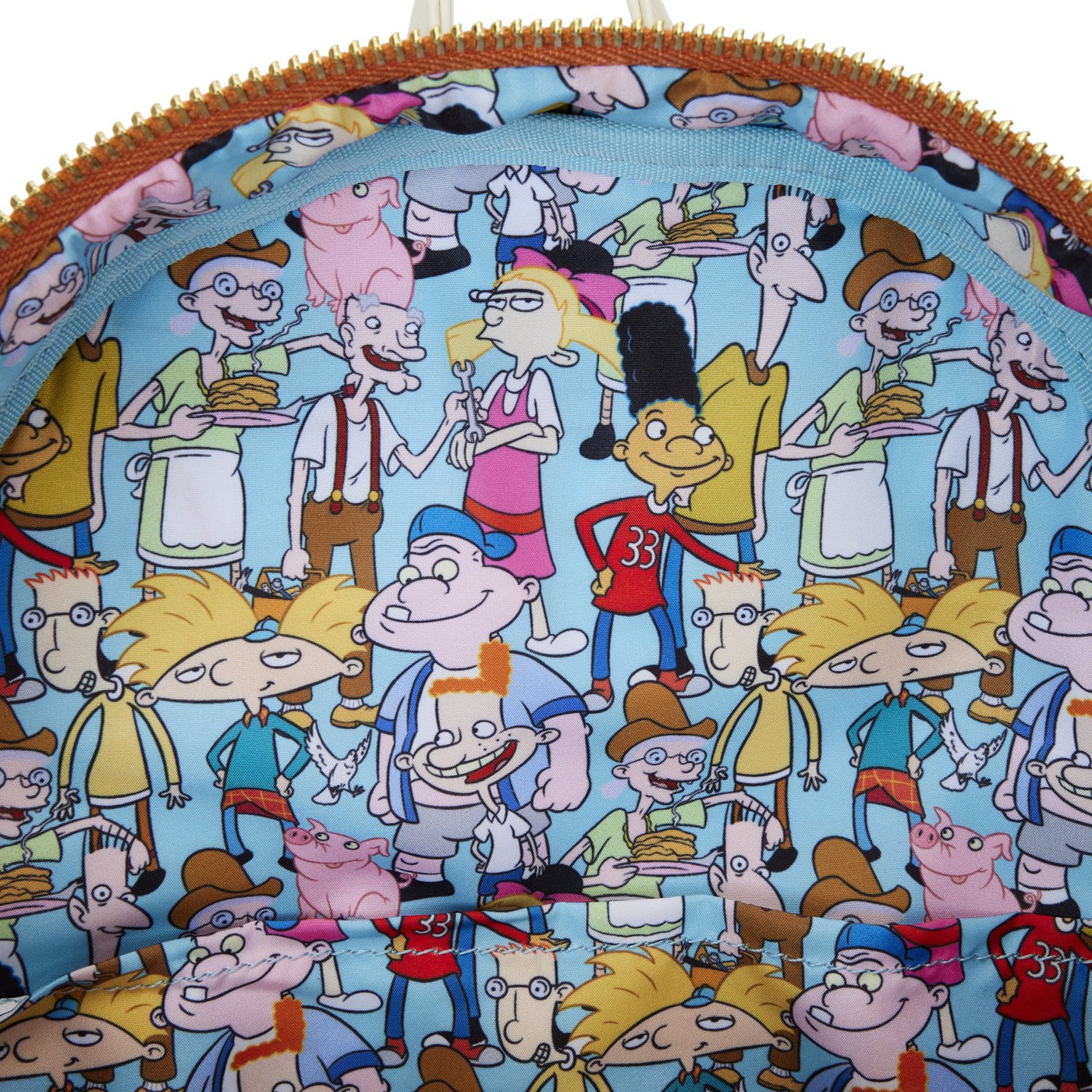 Loungefly Nickelodeon Hey Arnold House Mini Backpack - Inside