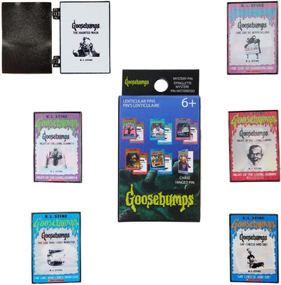 Loungefly Sony Goosebumps Books Lenticular Mystery Box Pins