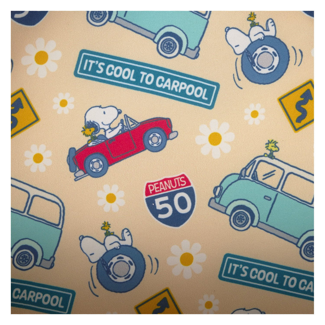 Loungefly Peanuts Snoopy &amp; Woodstock Road Trip Mini Backpack