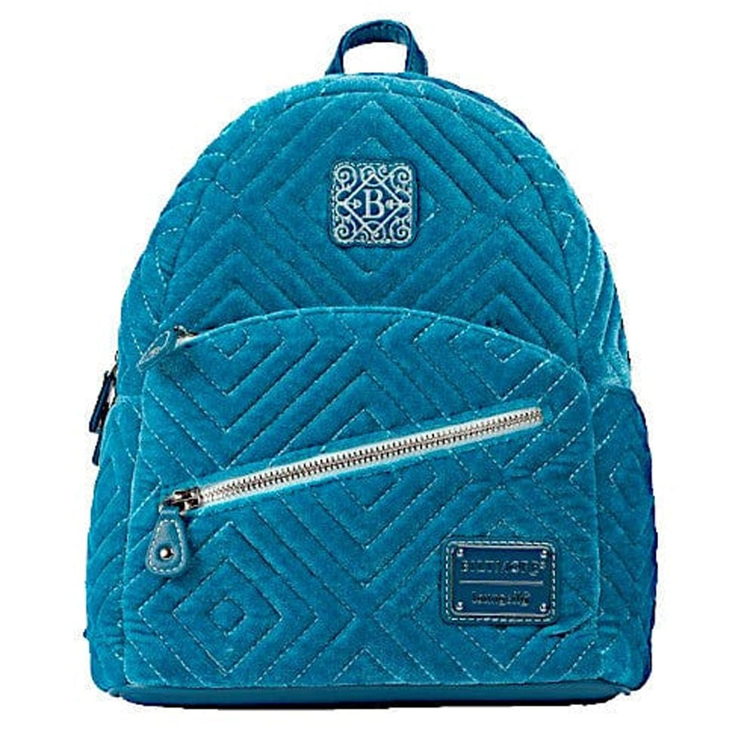 Loungefly The Biltmore Quilted Velvet Mini Backpack