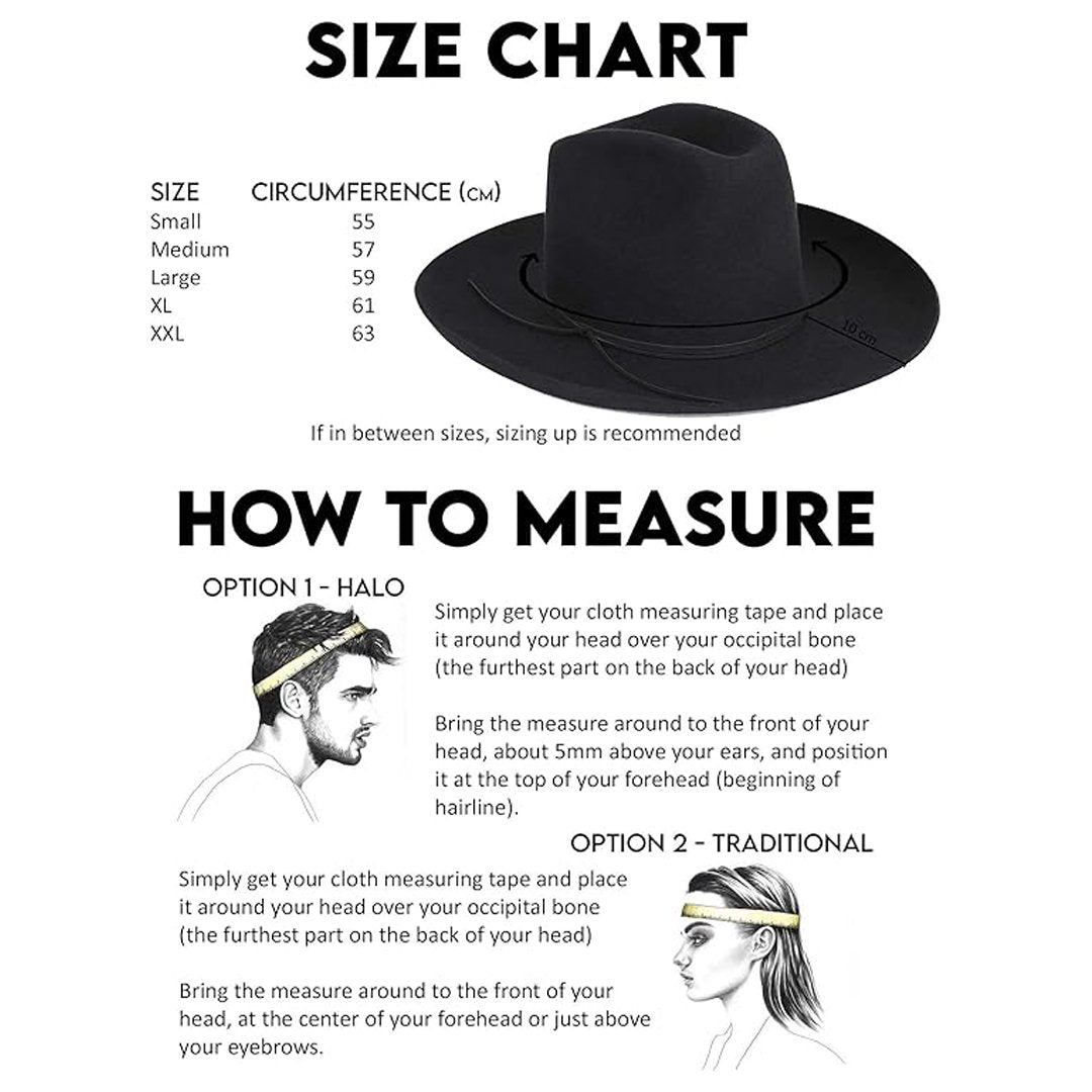 Lack of Color Unisex The Goldfinger Classic Wool Cowboy-Style Western Hat