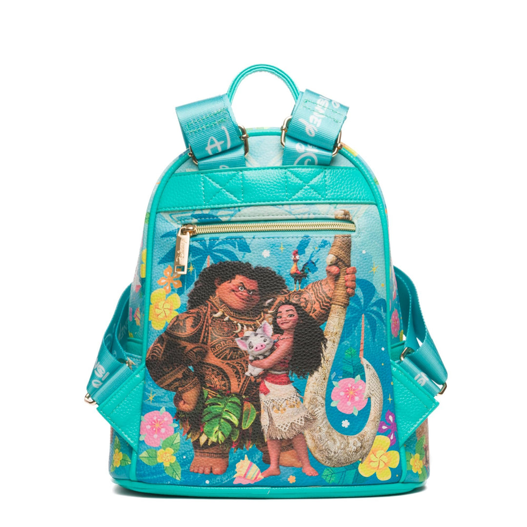 Wondapop Moana Island Vibe 11" Vegan Leather Mini Backpack