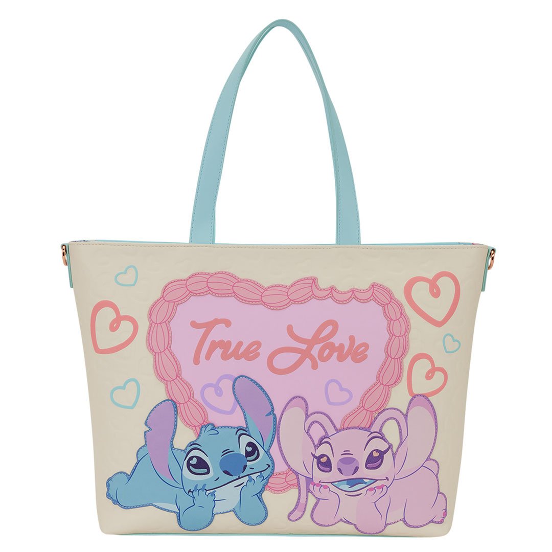 Loungefly Disney Lilo &amp; Stitch True Love Tote Bag